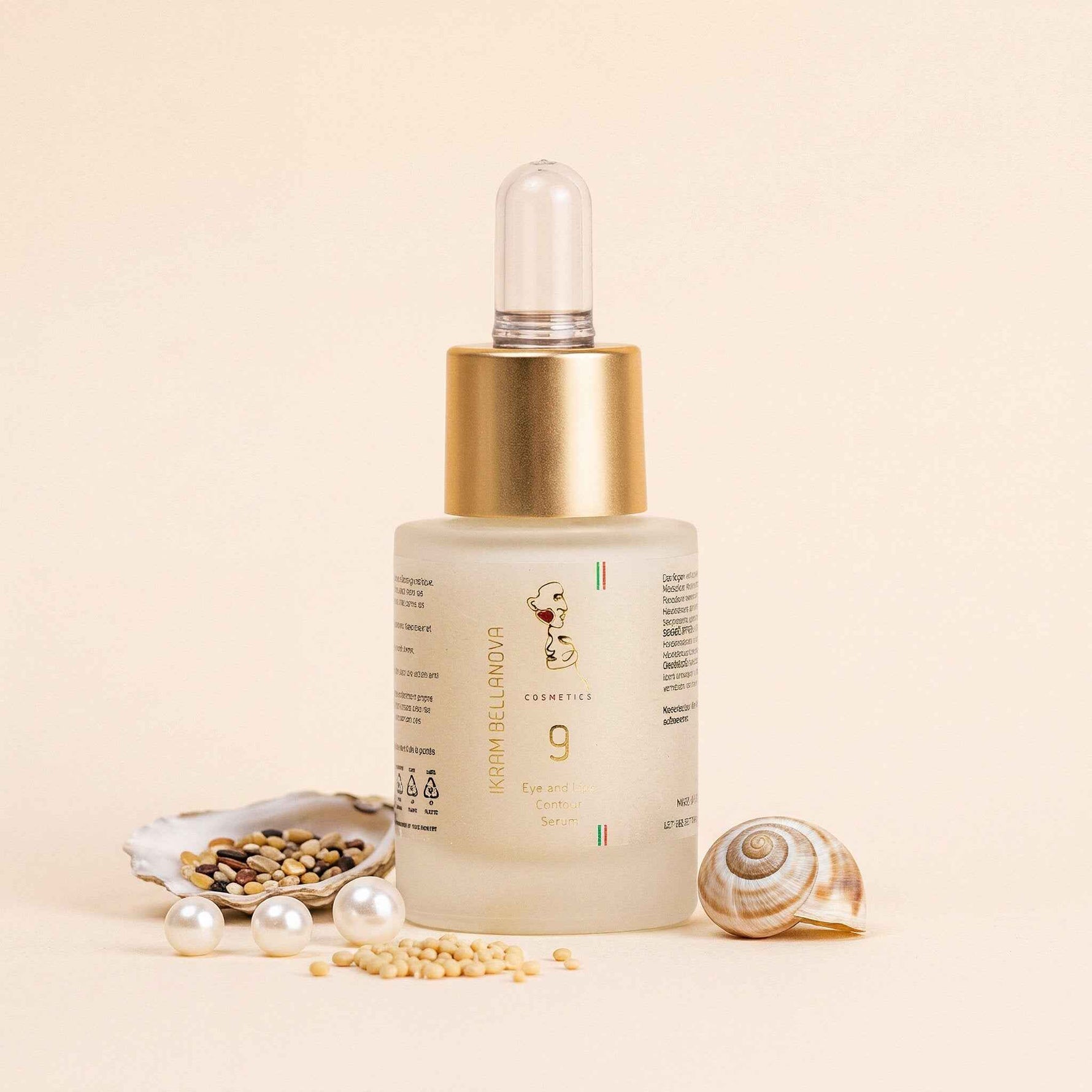 Nr.9 Augen- und Lippenserum - Ikram Bellanova CosmeticsNr. 9 Augen- und Lippenserum – Lifting & Anti-Aging Augenpflege – Ikram Bellanova