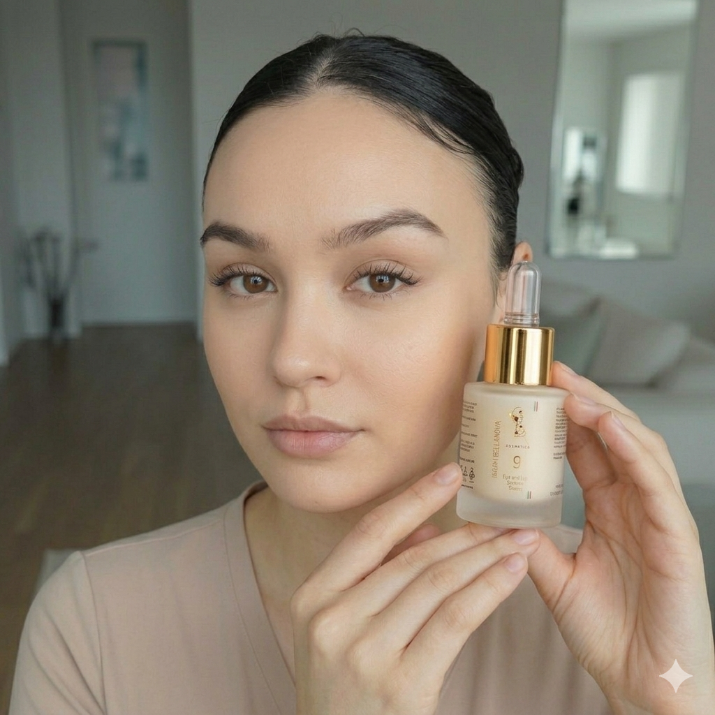 Nr. 9 Augen- und Lippenserum – Lifting & Anti-Aging Augenpflege – Ikram Bellanova