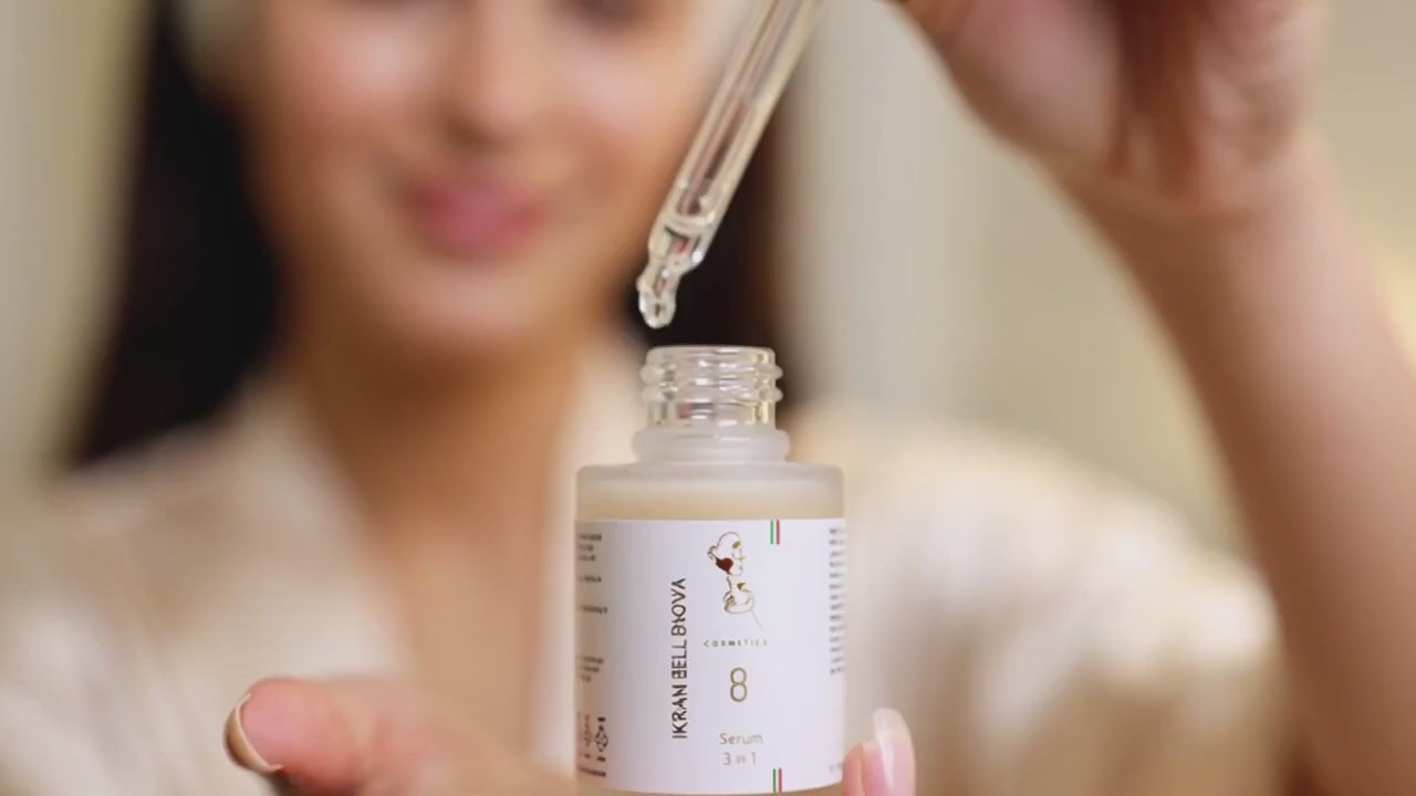 Nr. 8 Serum Elixir Viso – Anti-Aging Feuchtigkeitsserum – Ikram Bellanova